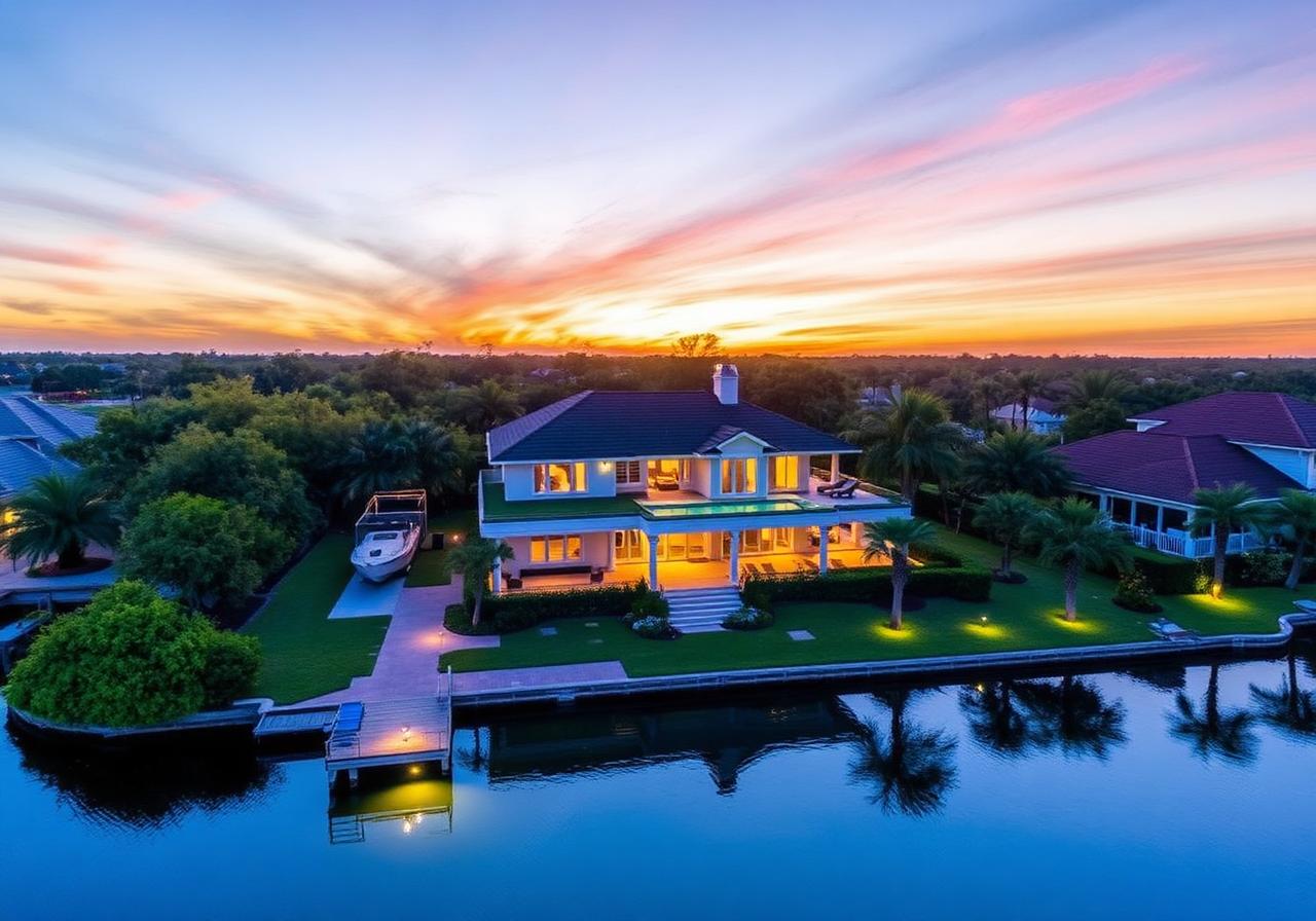Private Waterfront Compound