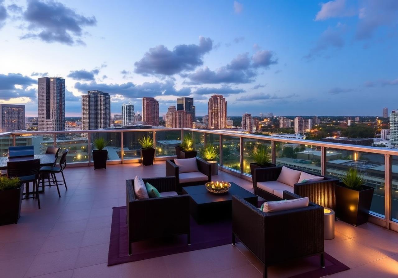Skyline Penthouse Terrace